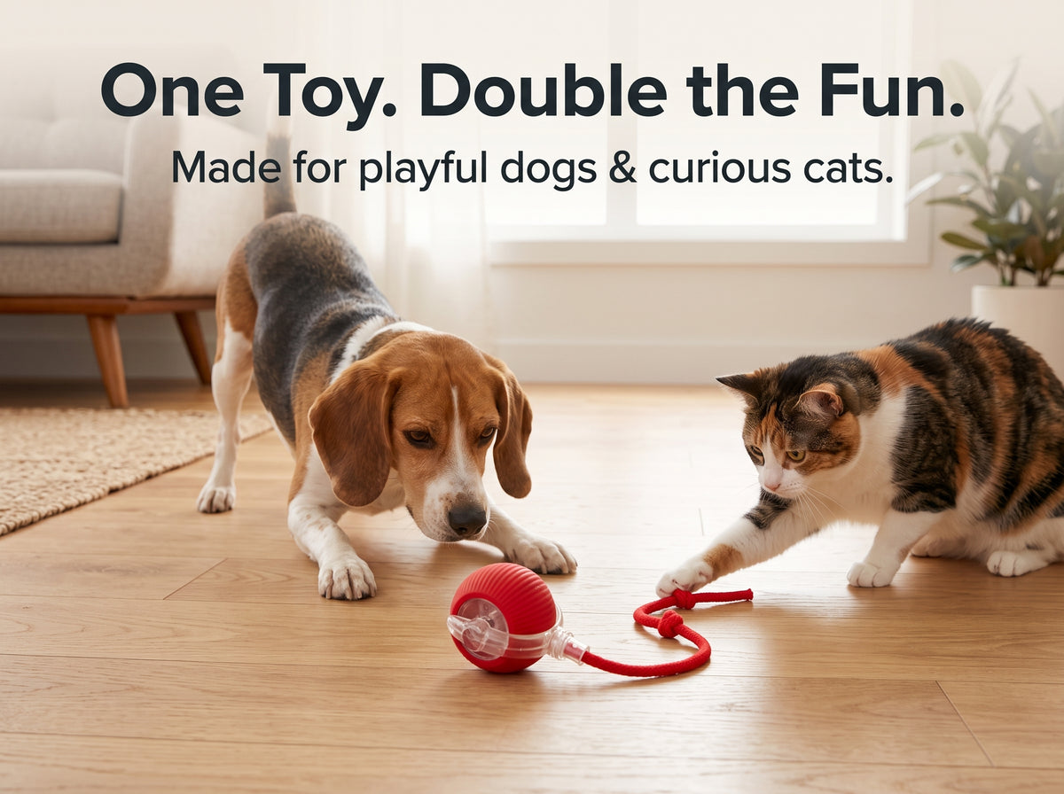 Interactive rolling Pet Ball