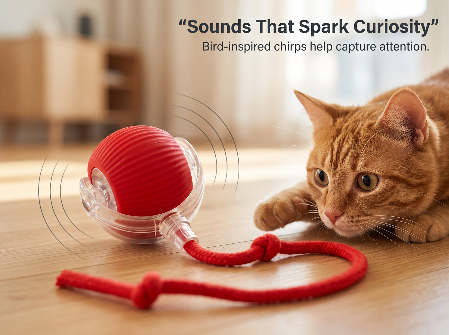 Interactive rolling Pet Ball