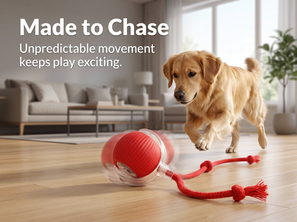 Interactive rolling Pet Ball