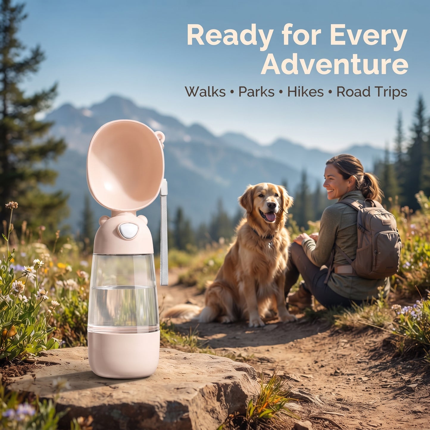 Dog Portable Water Bottle
